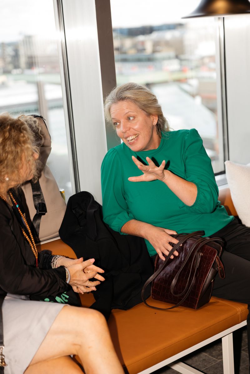 Participants exchanging insights at a NORA gathering